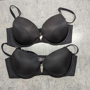 Victoria's Secret set of 2 black bras